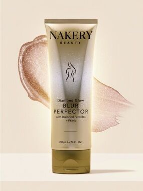 Nakery Beauty Diamond Glow Blur Perfector Body Cream 200ml 6.76oz New
